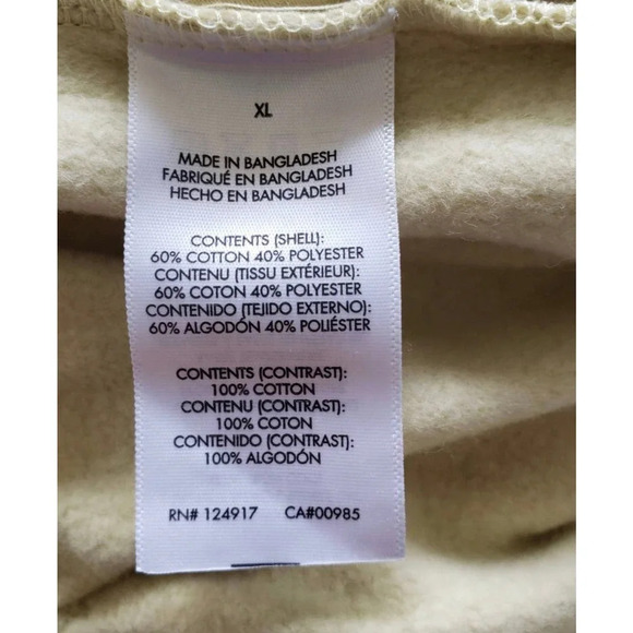 NWT WeWoreWhat Women's Size M Off White Cropped Sweatshirt Pullover Top Crop - Picture 5 of 5